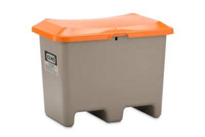 Streugutbehälter unterfahrbar, ohne Entnahmeöffnung, 200 l, L 890 x B 900 x H 690 mm