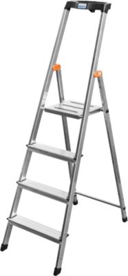 Stufenstehleiter Safety, 4 Stufen