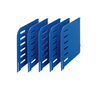 styro® Trennwand, für Sortierstion Styrorac, 5 Stück, blau