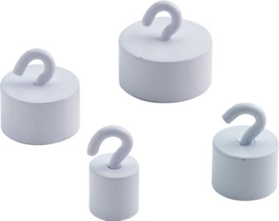 Super Kraftmagnete, weiß, 15 mm