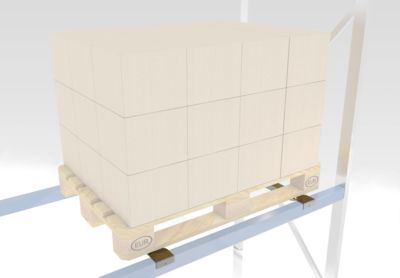Support en profondeur, galvanisé, profondeur de cadre 850 mm, poids max. de 1000 kg