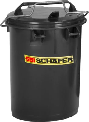 System-Mülleimer SME, Volumen 35 l, ohne Bügel, anthrazit