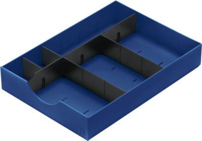 System-Schublade für Sortierstation Styro styrodoc, blau