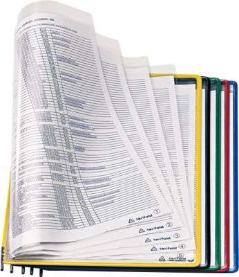 tarifold Sichttafeln DIN A4, grün, 10 Stück