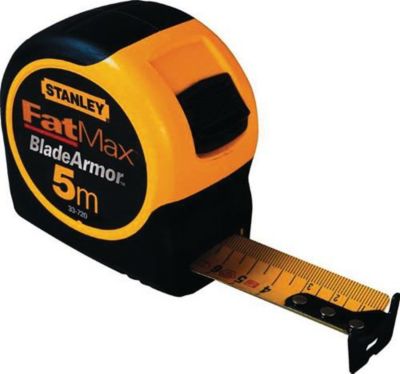 Taschenrollbandmaß FatMax L.10m B.32mm mm/cm EG II Ku.Festst.SB STANLEY