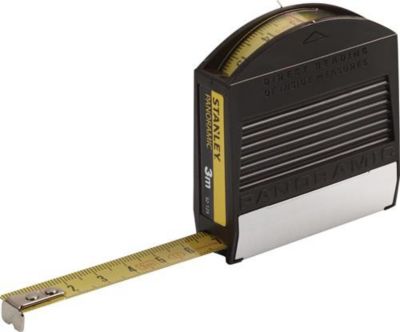 Taschenrollbandmass Panoramic L.3m B.12,7mm mm/cm EG II