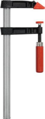 Tempergussschraubzwinge Spann-W.150mm A.80mm Holzgriff 25x6mm