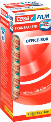 TESA® Klebefilm, ø 26 mm, 33 m x 19 mm, transparent