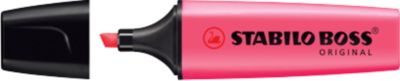 Textmarker STABILO® BOSS Original, Keilspitze, lichtbeständig, schnell trocknend, pink, 1 Stück