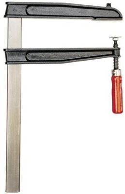 Tiefspannschraubzwinge TGNT Spann-W.400mm A.200mm Holzgriff 35x11mm