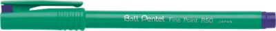 Tintenroller Pentel® Ball R 50, Strichstärke 0,4 mm, blau, 12 Stück
