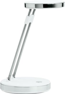 Tischleuchte LED Maulpuck, 6500 Kelvin, ausziehbar, tageslichtweiß, weiß