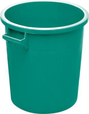 Tonne, aus HDPE, stapelbar 35 Liter, grün