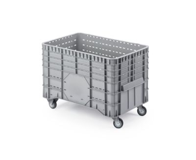 Transport- und Stapelgroßbehälter, fahrbar, 300 l