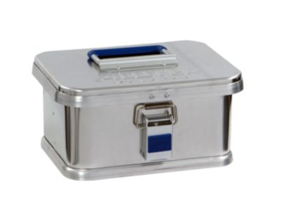 Transportbox Alutec COMFORT 6, Aluminium, 6 l, L 280 x B 215 x H 150 mm, stabiler Deckel