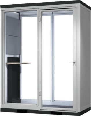 TRENDLINE CoWoCube 2 "Der Variable", B 2194 mm x L 1148 mm x H 2832 mm, Schallschutzpaket, 1x Steckdose
