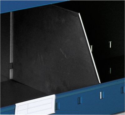 Trennblech Typ C für Lagerwanne T 485 x H 78 mm
