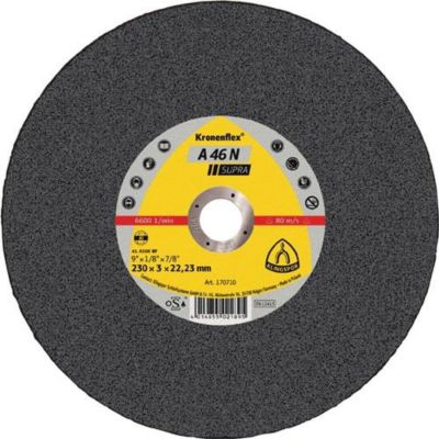 Trennscheibe A 46 N Supra D125x2,5mm gekr.Alu.Bohr.22,23mm, 25 Stück