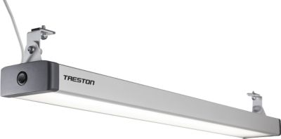 Treston NatureLite LED-Arbeitsplatzleuchte TNL900, 4000 K, 42 W, dimmbar, B 900 x T 120 x H 50 mm, grau