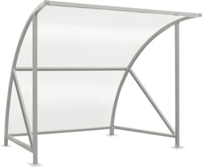 Überdachungssystem Modell Bamberg, transparent, B 2040 mm, verzinkt