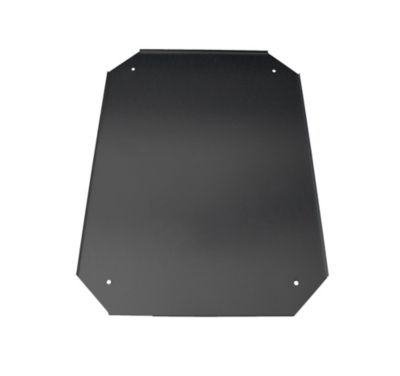 Ultradex Infotaschenhalter, für Infotaschen im A4 Hoch-/Querformat, magnetisch, B 315 x H 230 mm, Stahlblech pulverbeschichtet, schiefergrau RAL 7015