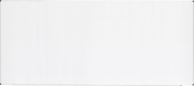 Ultradex Whiteboard economy, Hoch-/Querformat, emailliert, magnethaftend, Ablageschale, individuell bedruckbar, B 2400 x T 10 x H 1200 mm