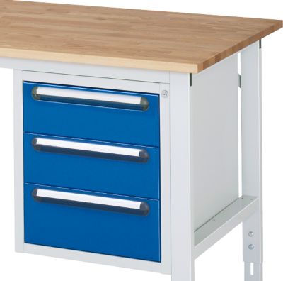 Unterbau-Container, Schublade 2 x 150 mm + 1 x 180 mm