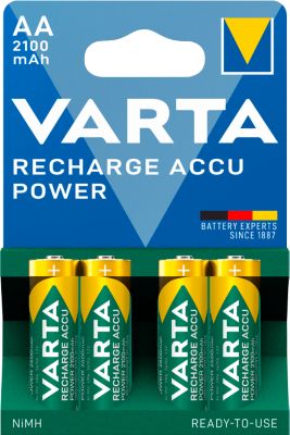 VARTA Akkus Power Play Longlife, Mignon AA, 4 Stück