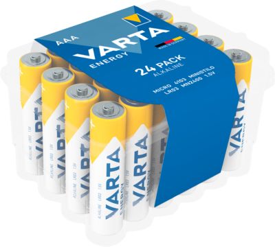 VARTA Alkaline-Batterien ENERGY, Micro AAA, 24 Stück