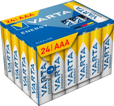 VARTA Alkaline-Batterien ENERGY, Micro AAA, 24 Stück
