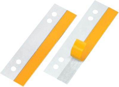 VELOFLEX Heftfix, PVC, 105 mm, 50 Stück, glasklar