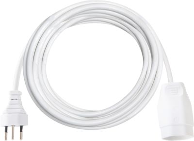 Verlängerungskabel brennenstuhl® Typ H05VV-F 3G1,5, IP20, Länge 10 m, Kunststoff, weiss