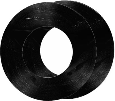 Verpackungsstahlband, 16 x 0,5 mm, Kern-Ø 210-410 mm, gewachst & gebläut, einlagig, 2 Rollen