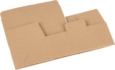 Versandkarton, mit Automatikboden, wiederverschließbar, bis 20 kg, L 175 x B 105 x H 75 mm, Wellpappe, braun