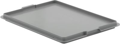 Verschlussdeckel EF-D 43 für Kasten im EURO-Mass, grau