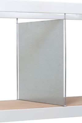 Vertikaler Stahlblechtrenner, H 400 x T 600 mm