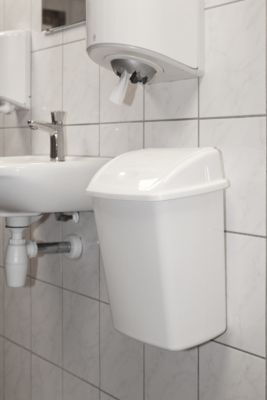 Wandabfallbehälter 15 L, weiß