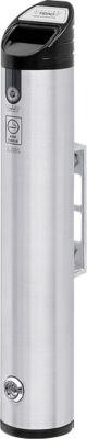 Wandascher aus Aluminium, rund