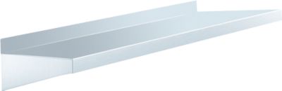 Wandbord 1000x250 mm, Edelstahl