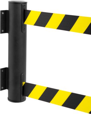 Wandmontage RS-Guidesystems GLWD 25, schwarz/gelb