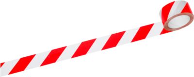 Warn-Klebeband, rot/weiß, 6 Rollen