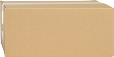 Wellpapp-Faltkartons, 1-wellig, 325 x 230 x 160 mm, braun