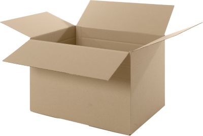 Wellpapp-Faltkartons, 1-wellig, 450 x 320 x 300 mm