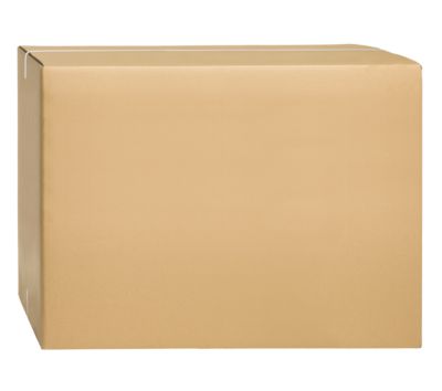 Wellpapp-Faltkartons, 2-wellig, 800 x 600 x 600 mm, braun