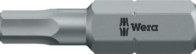 Wera Bit 840/1 Z, Innensechskant, Abtrieb 2, Länge 25 mm, 10 Stück