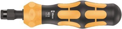 WERA Handgriff Kraftform Plus 921, mit Schlagkappe, für Schlagschraubfunktion, L 163,5 mm, Außensechskant 1/4"