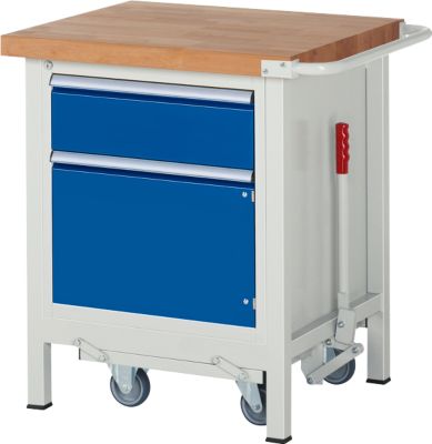 Werkbank absenkbar 8152, B 750 x T 700 x H 880 mm