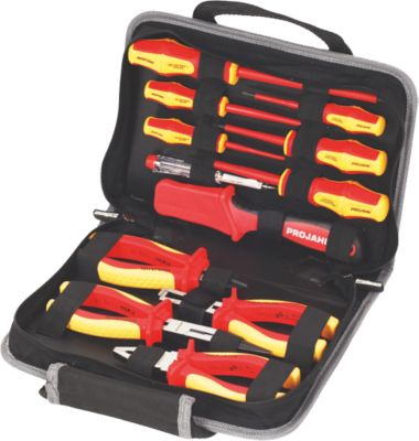 Werkzeugmappe Projahn VDE, für Elektriker, 12-tlg.