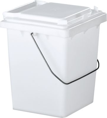 Wertstoffsammler Mülli, weiss/neutral