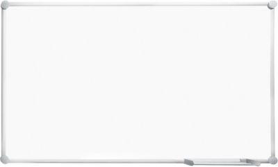 Whiteboard 2000 MAULpro, weiß emailliert, Rahmen alusilber, 900 x 600 mm
